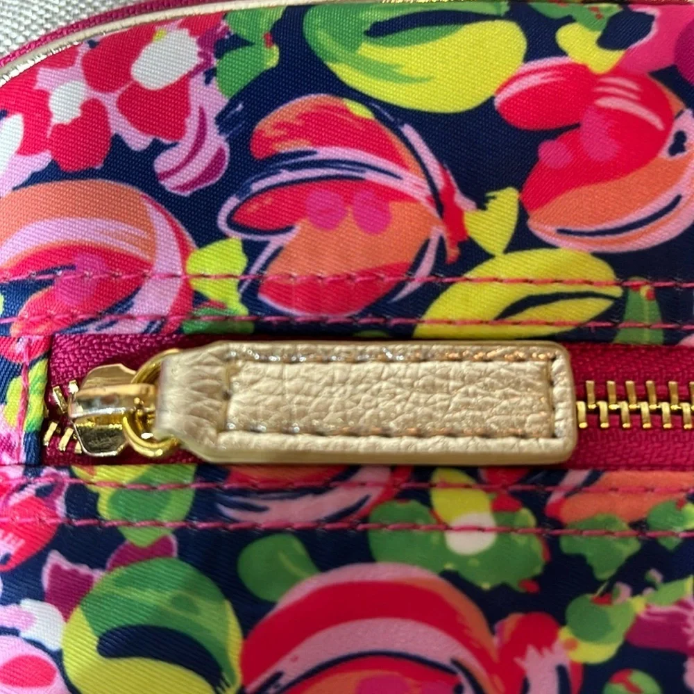 Lilly Pulitzer Soft iPad/Tablet Case Portfolio Pink Large Zipper  Pockets